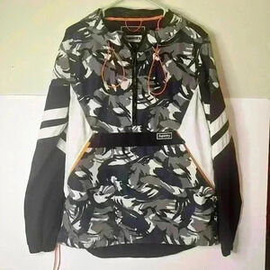 Superdry Camouflage Field Jacket - Black, Gray, White